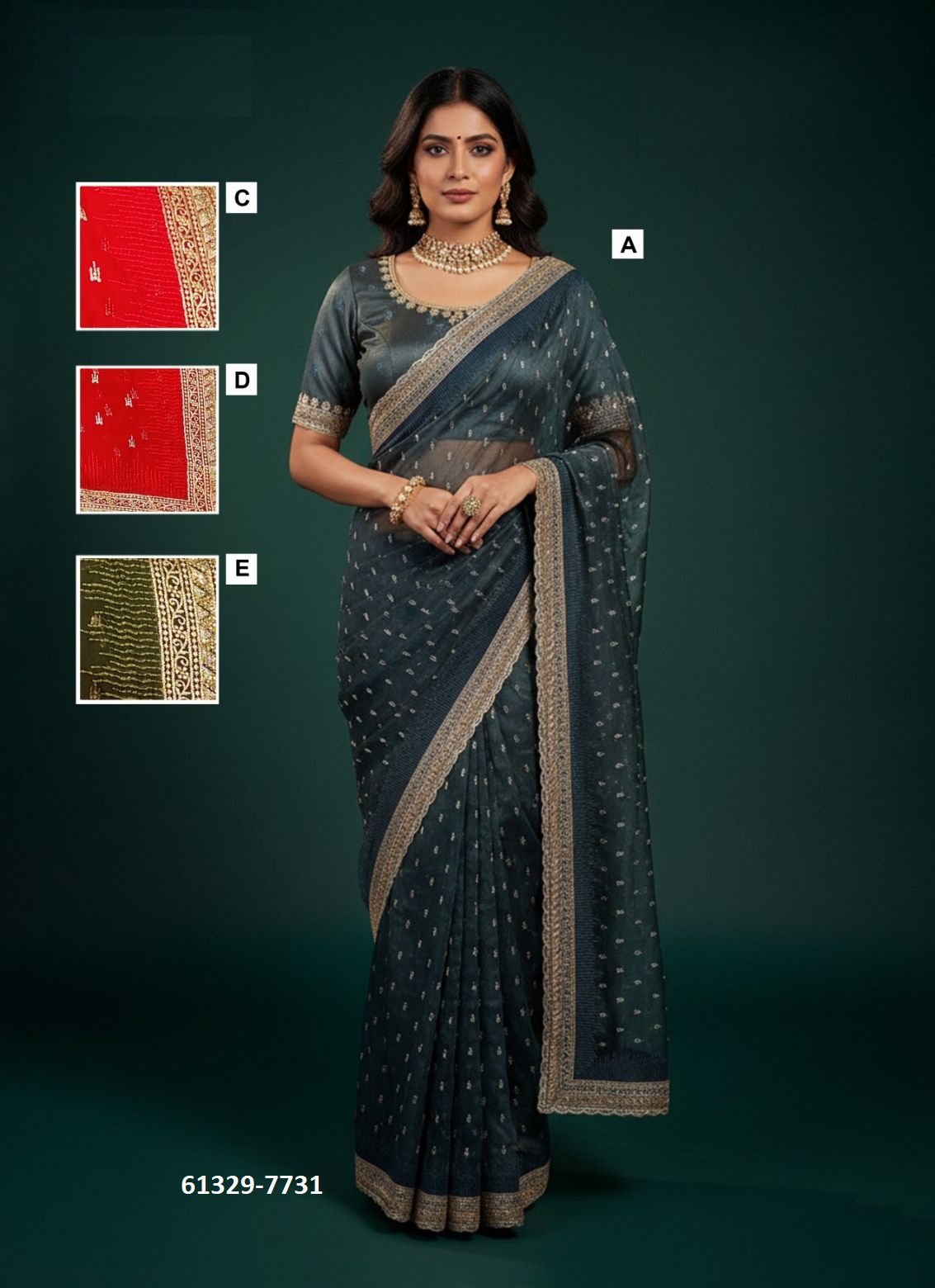 RISHITA 2 - Catalog # 61329 (Set of 55 Sarees) by Mahotsav RISHITA 2 - Catalog # 61329 (Set of 55 Sarees) by Mahotsav