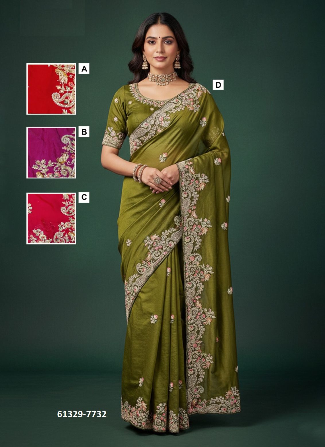 RISHITA 2 - Catalog # 61329 (Set of 55 Sarees) by Mahotsav RISHITA 2 - Catalog # 61329 (Set of 55 Sarees) by Mahotsav