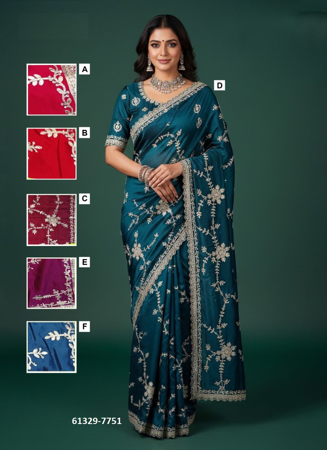 RISHITA 2 - Catalog # 61329 (Set of 55 Sarees) by Mahotsav RISHITA 2 - Catalog # 61329 (Set of 55 Sarees) by Mahotsav