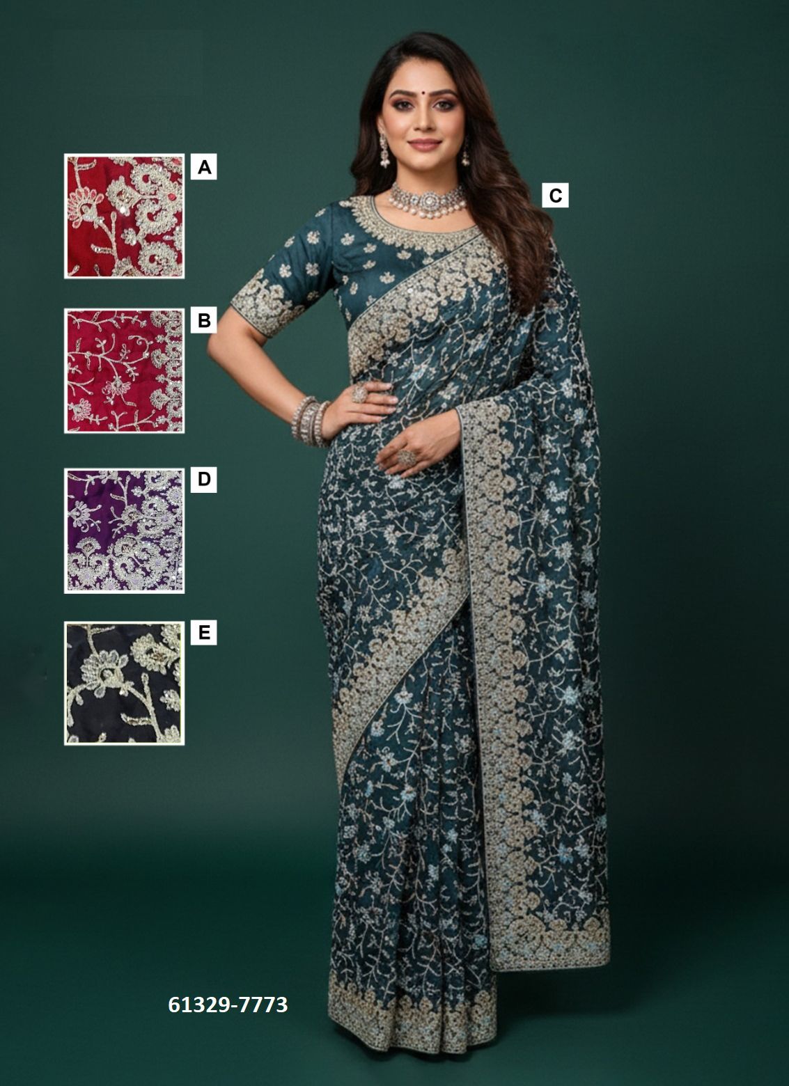 RISHITA 2 - Catalog # 61329 (Set of 55 Sarees) by Mahotsav RISHITA 2 - Catalog # 61329 (Set of 55 Sarees) by Mahotsav