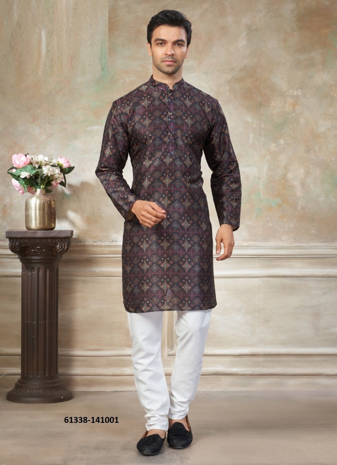 VOLUME 141 - Catalog # 61338 (Set of 8 Men's Ethnic Wear) by Serengeti VOLUME 141 - Catalog # 61338 (Set of 8 Men's Ethnic Wear) by Serengeti