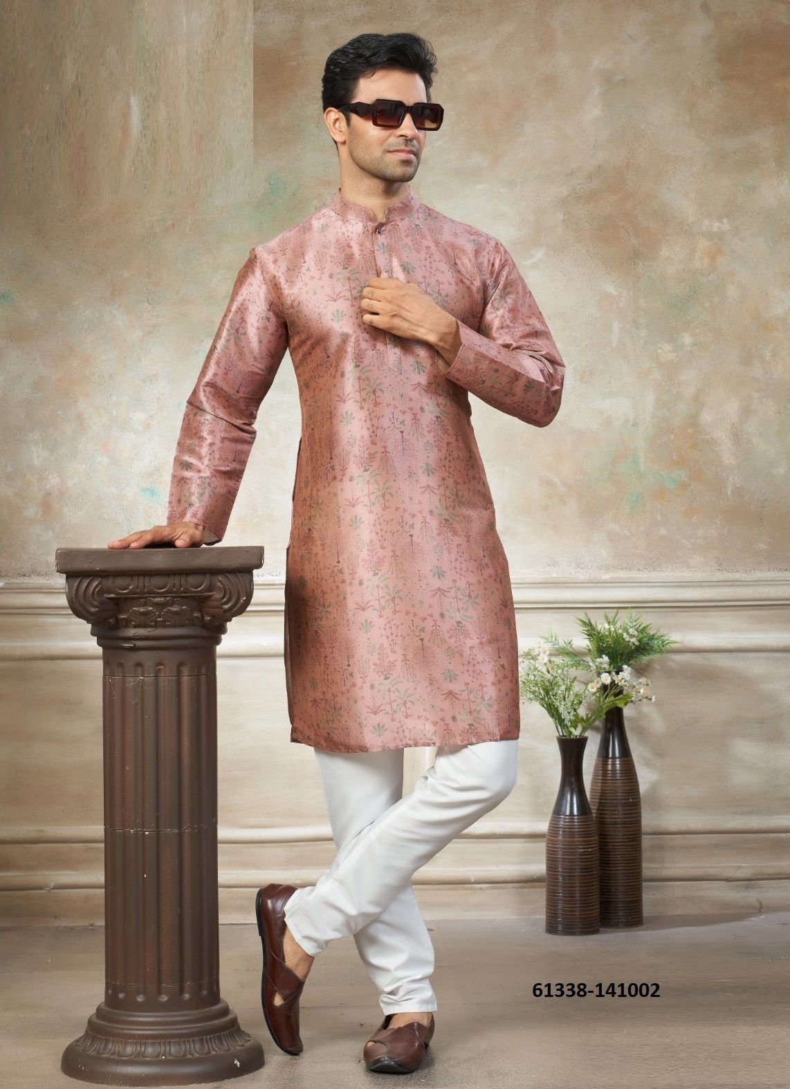 VOLUME 141 - Catalog # 61338 (Set of 8 Men's Ethnic Wear) by Serengeti VOLUME 141 - Catalog # 61338 (Set of 8 Men's Ethnic Wear) by Serengeti