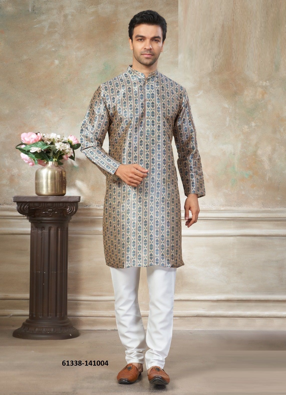 VOLUME 141 - Catalog # 61338 (Set of 8 Men's Ethnic Wear) by Serengeti VOLUME 141 - Catalog # 61338 (Set of 8 Men's Ethnic Wear) by Serengeti