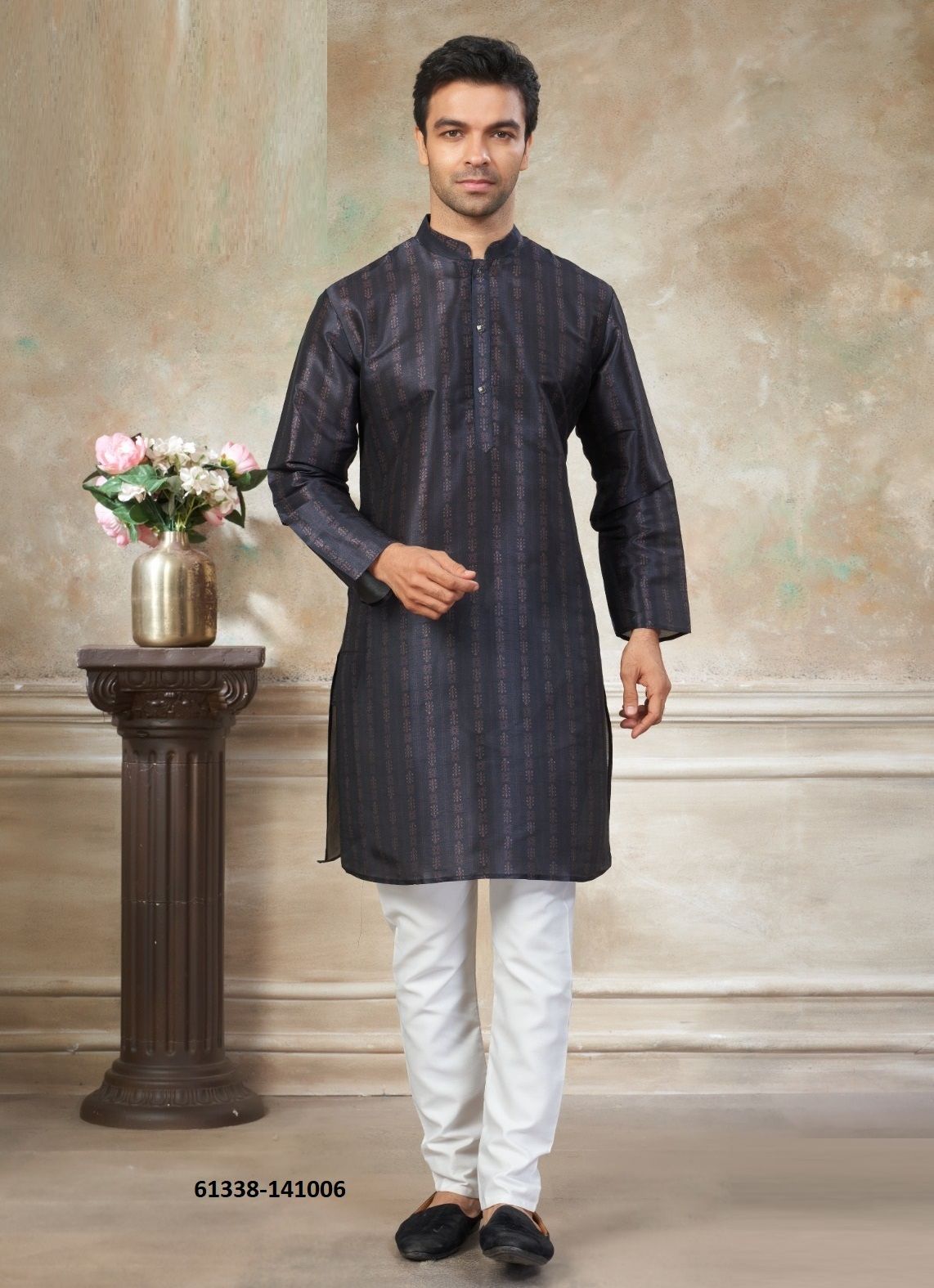 VOLUME 141 - Catalog # 61338 (Set of 8 Men's Ethnic Wear) by Serengeti VOLUME 141 - Catalog # 61338 (Set of 8 Men's Ethnic Wear) by Serengeti