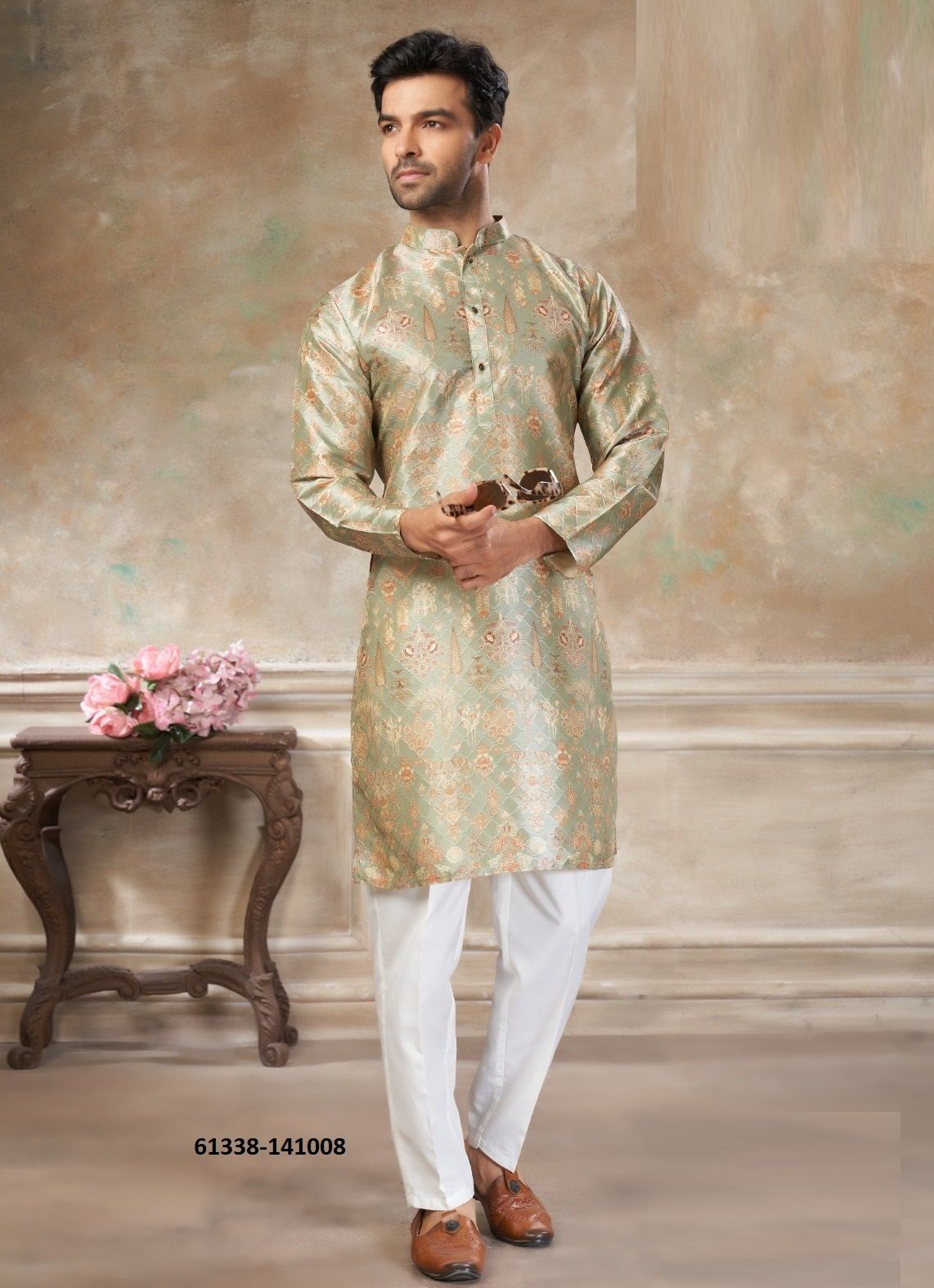 VOLUME 141 - Catalog # 61338 (Set of 8 Men's Ethnic Wear) by Serengeti VOLUME 141 - Catalog # 61338 (Set of 8 Men's Ethnic Wear) by Serengeti