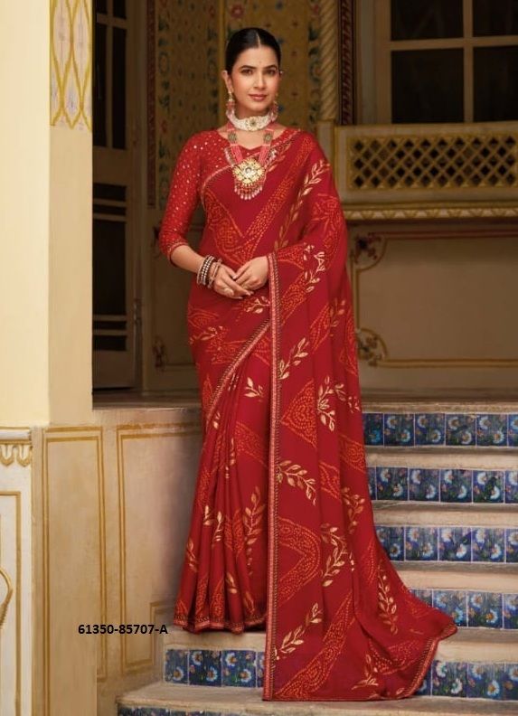 SAJEELI 2 - Catalog # 61350 (Set of 4 Sarees) by Vipul Fashions SAJEELI 2 - Catalog # 61350 (Set of 4 Sarees) by Vipul Fashions