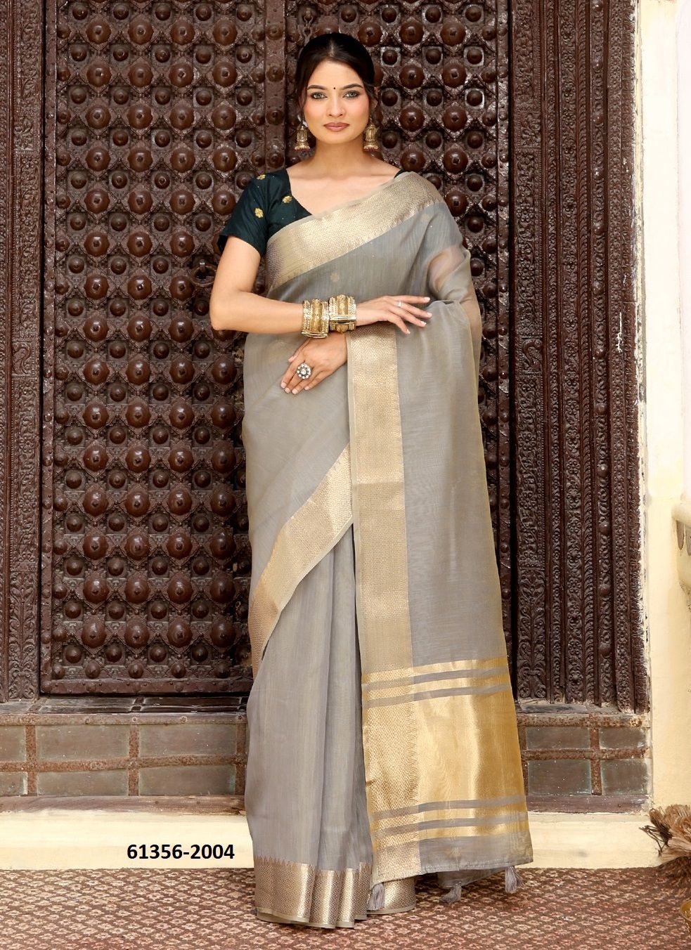 BELGIUM 2 - Catalog # 61356 (Set of 6 Sarees) by Desi Muse BELGIUM 2 - Catalog # 61356 (Set of 6 Sarees) by Desi Muse