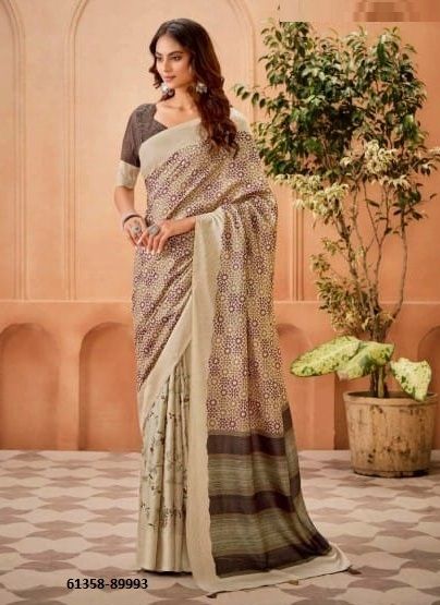 AANYA - Catalog # 61358 (Set of 6 Sarees) by Vipul Fashions