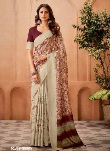AANYA - Catalog # 61358 (Set of 6 Sarees) by Vipul Fashions