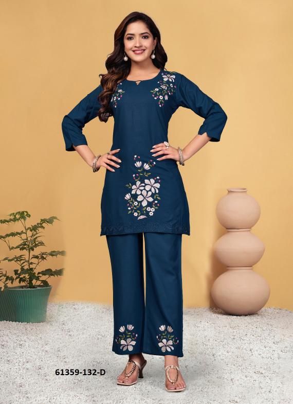 CO-ORD SETS 132 - Catalog # 61359 (Set of 4 Tops With Bottoms) by Desi Muse
