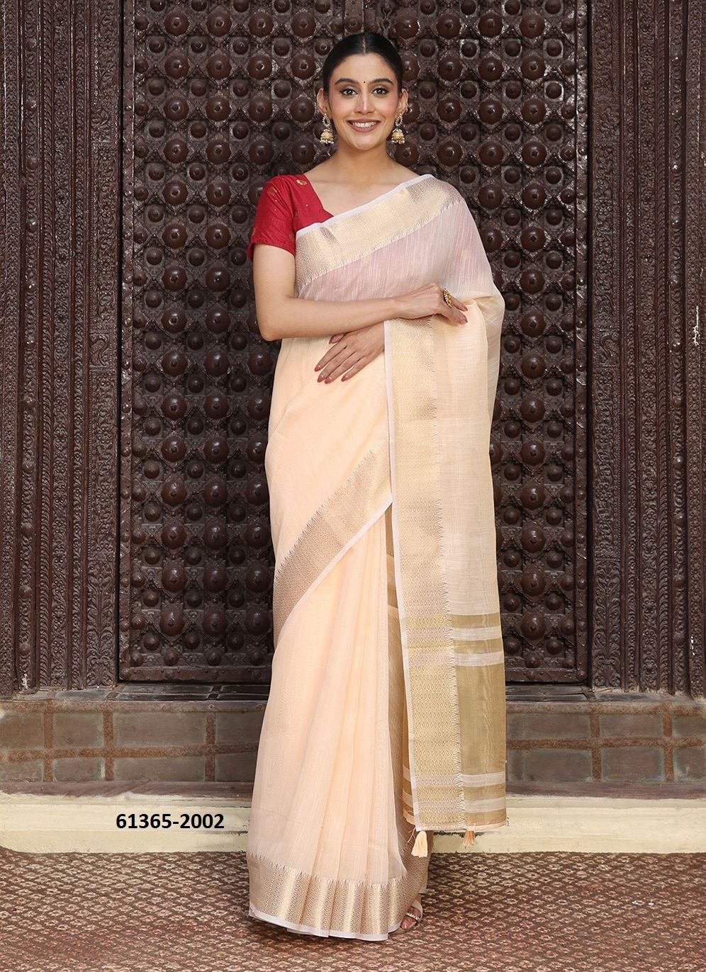 PRAGUE 2 - Catalog # 61365 (Set of 5 Sarees) by Desi Muse