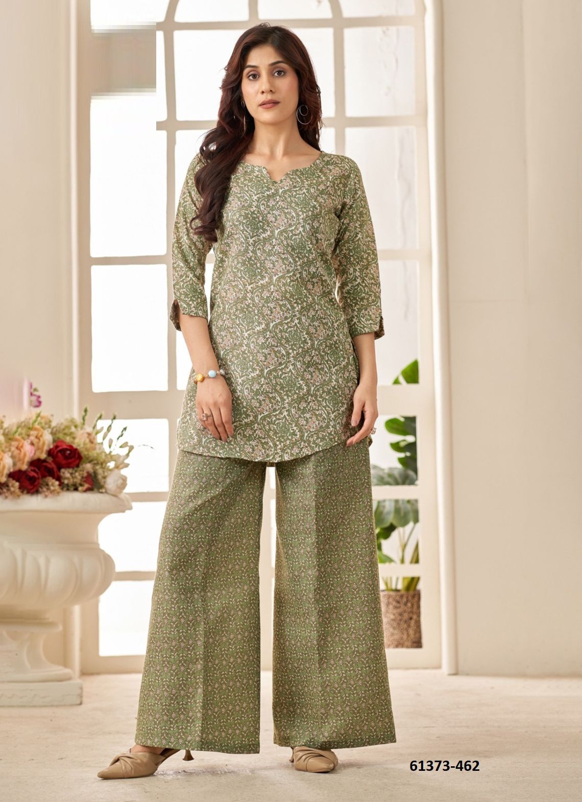 LAKSMITVA - Catalog # 61373 (Set of 4 Tops With Bottoms) by Chansi Trendz