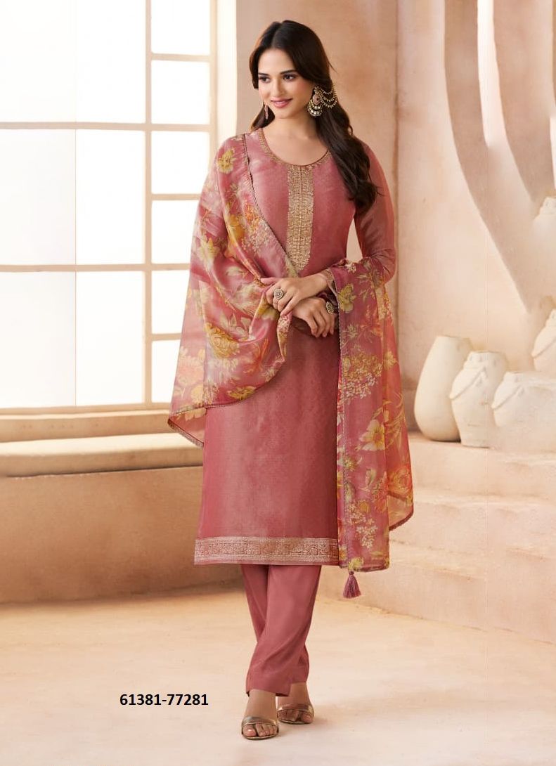 KANCHI 2 - Catalog # 61381 (Set of 4 Semi-Stitched / Un-Stitched Suits) by Vinay Fashion LLP KANCHI 2 - Catalog # 61381 (Set of 4 Semi-Stitched / Un-Stitched Suits) by Vinay Fashion LLP