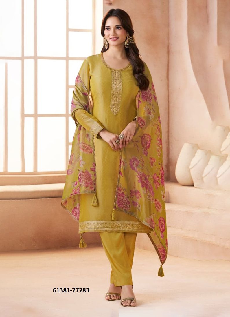 KANCHI 2 - Catalog # 61381 (Set of 4 Semi-Stitched / Un-Stitched Suits) by Vinay Fashion LLP KANCHI 2 - Catalog # 61381 (Set of 4 Semi-Stitched / Un-Stitched Suits) by Vinay Fashion LLP