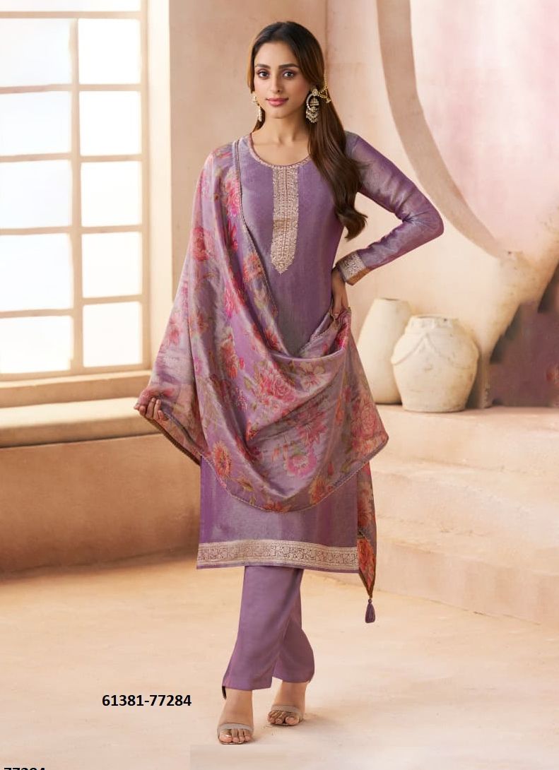 KANCHI 2 - Catalog # 61381 (Set of 4 Semi-Stitched / Un-Stitched Suits) by Vinay Fashion LLP KANCHI 2 - Catalog # 61381 (Set of 4 Semi-Stitched / Un-Stitched Suits) by Vinay Fashion LLP