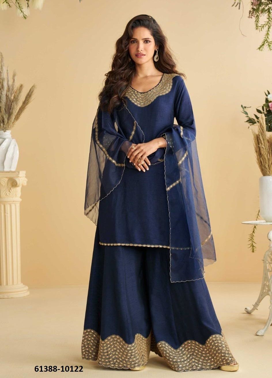 AMARA - Catalog # 61388 (Set of 5 Readymade Salwar Suits) by Sayuri Designer