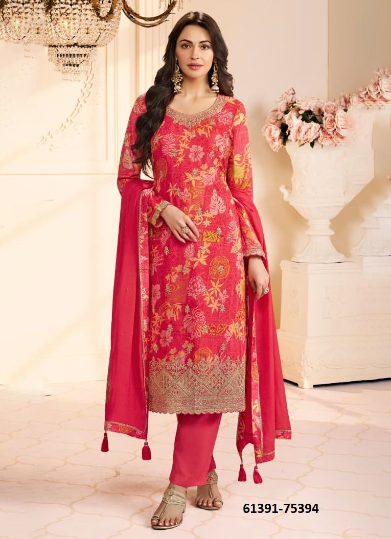 ROOP - Catalog # 61391 (Set of 4 Semi-Stitched / Un-Stitched Suits) by Vinay Fashion LLP ROOP - Catalog # 61391 (Set of 4 Semi-Stitched / Un-Stitched Suits) by Vinay Fashion LLP