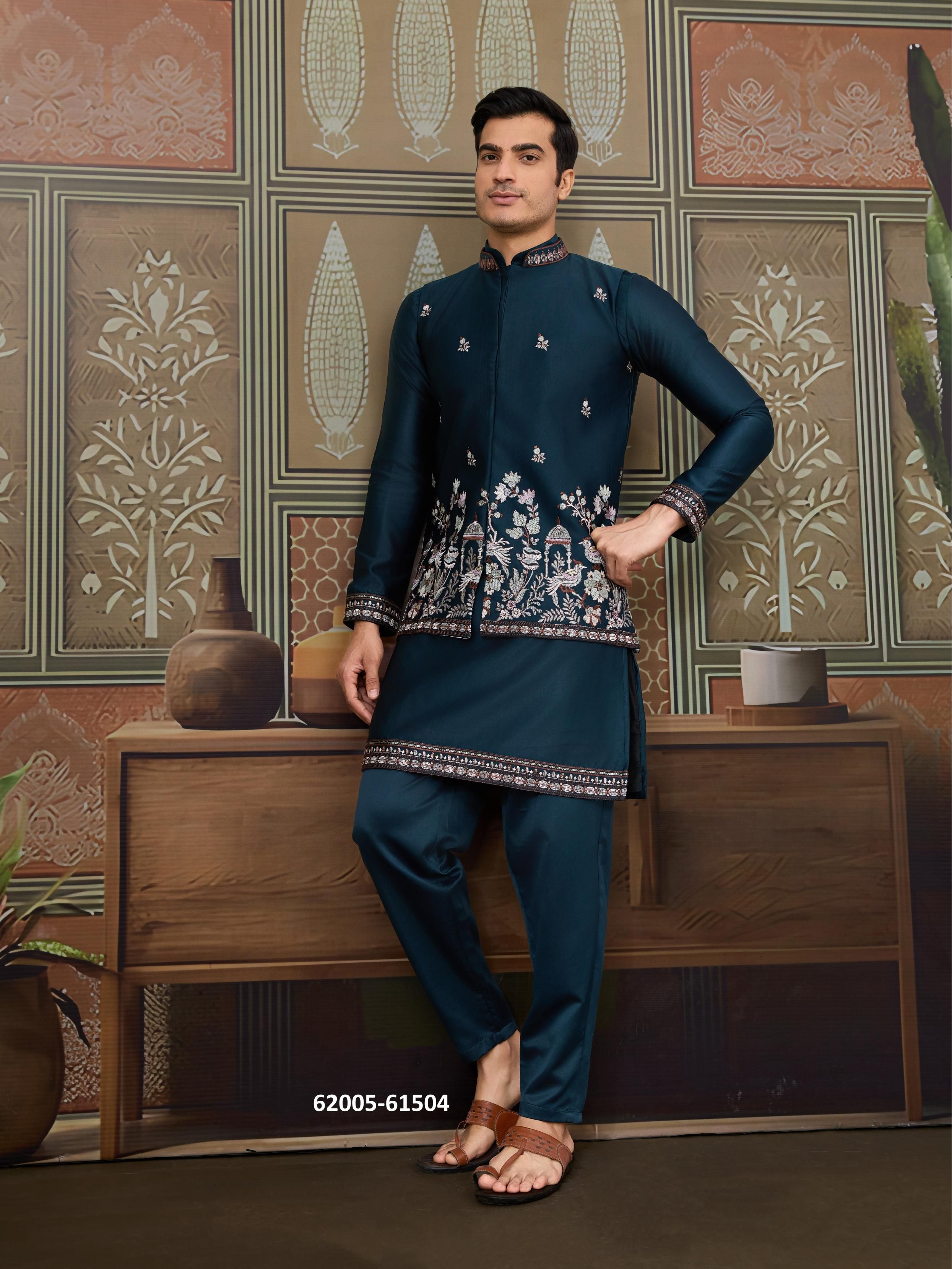 LEGACY OF ROYALS - Catalog # 62005 (Set of 6 Men's Ethnic Wear) by Jagraasa