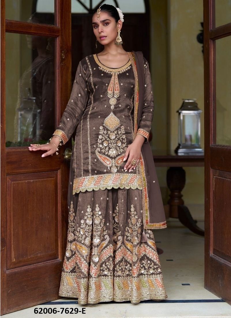 TAIYBA 1 - Catalog # 62006 (Set of 3 Readymade Salwar Suits) by Gulkayra Designer