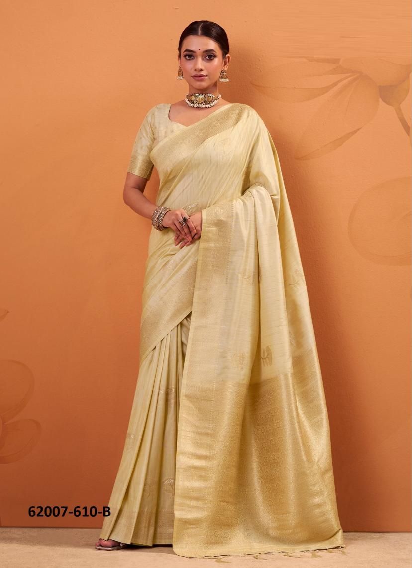 DHATU SILK - Catalog # 62007 (Set of 8 Sarees) by Serengeti DHATU SILK - Catalog # 62007 (Set of 8 Sarees) by Serengeti