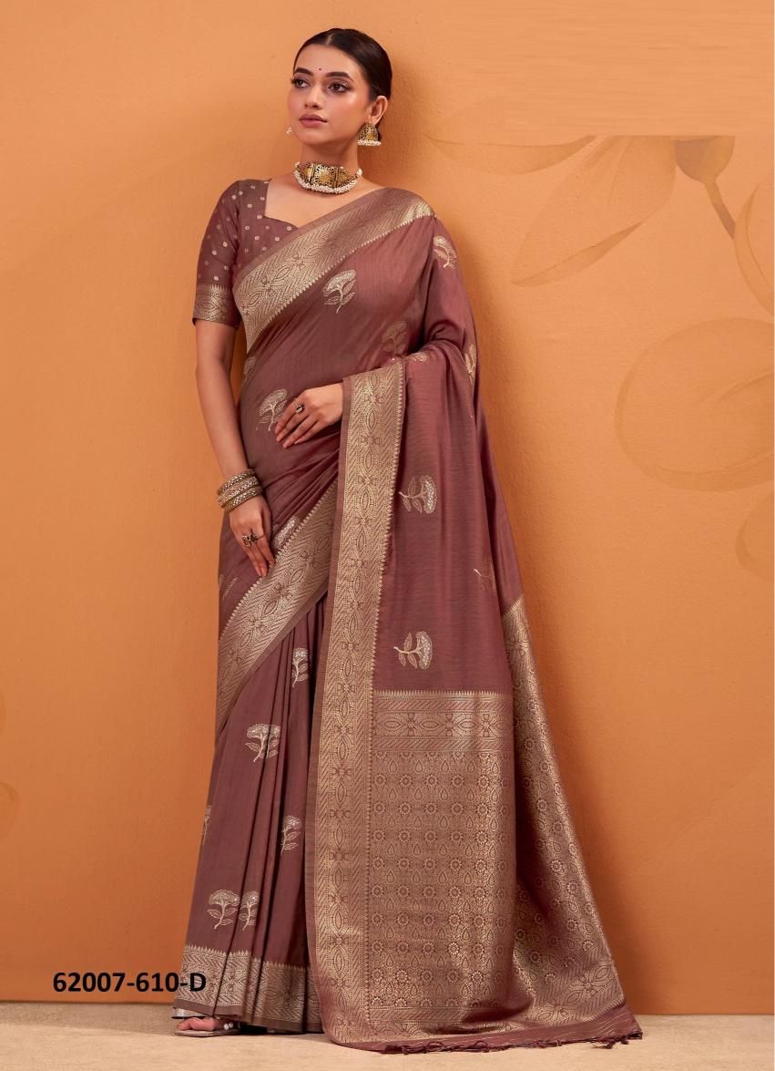 DHATU SILK - Catalog # 62007 (Set of 8 Sarees) by Serengeti DHATU SILK - Catalog # 62007 (Set of 8 Sarees) by Serengeti