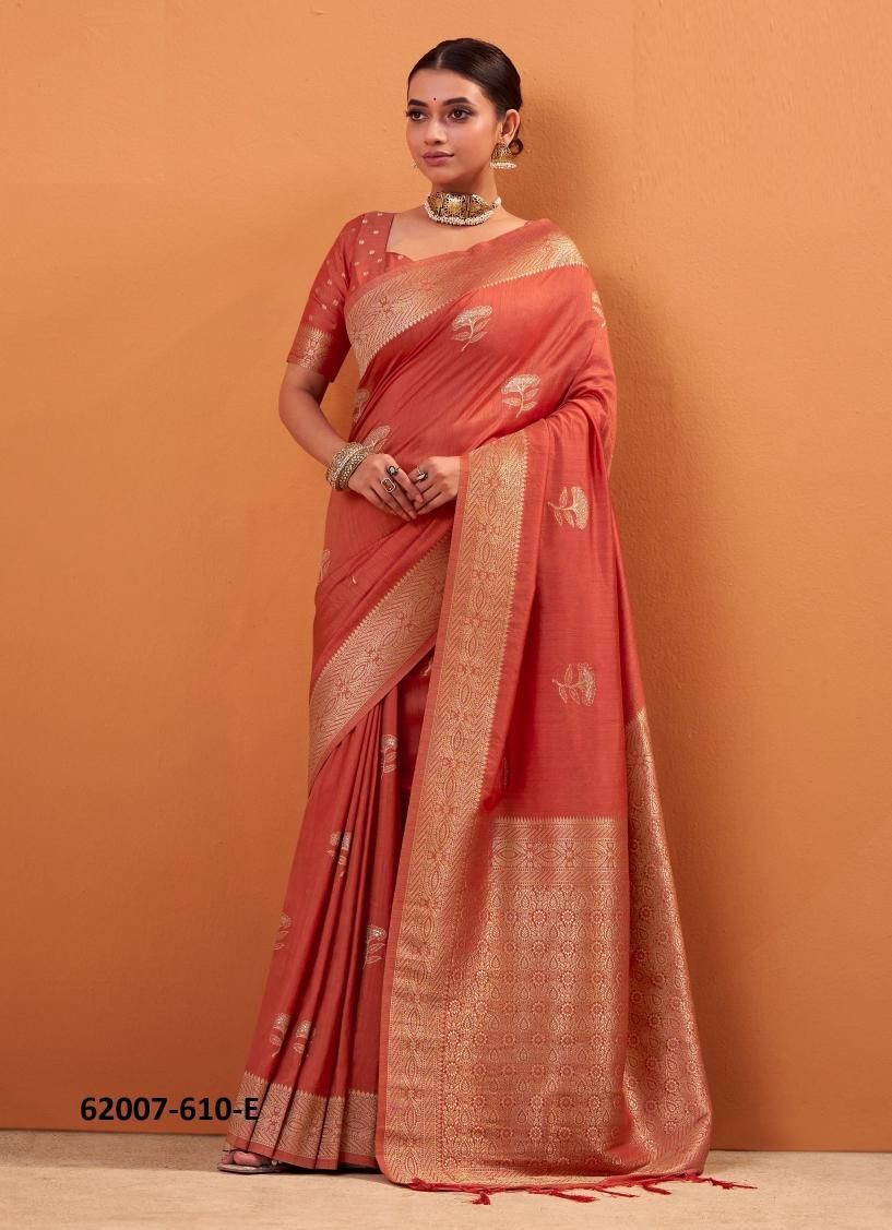 DHATU SILK - Catalog # 62007 (Set of 8 Sarees) by Serengeti DHATU SILK - Catalog # 62007 (Set of 8 Sarees) by Serengeti