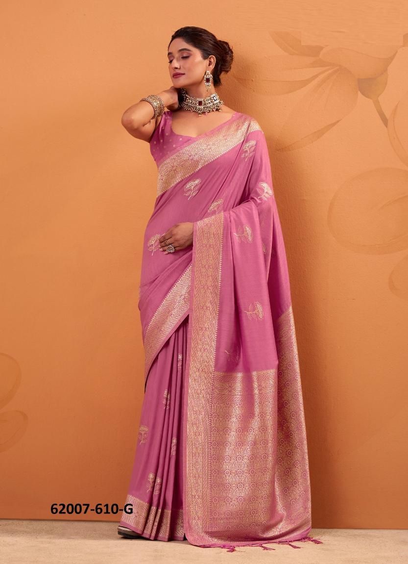DHATU SILK - Catalog # 62007 (Set of 8 Sarees) by Serengeti DHATU SILK - Catalog # 62007 (Set of 8 Sarees) by Serengeti