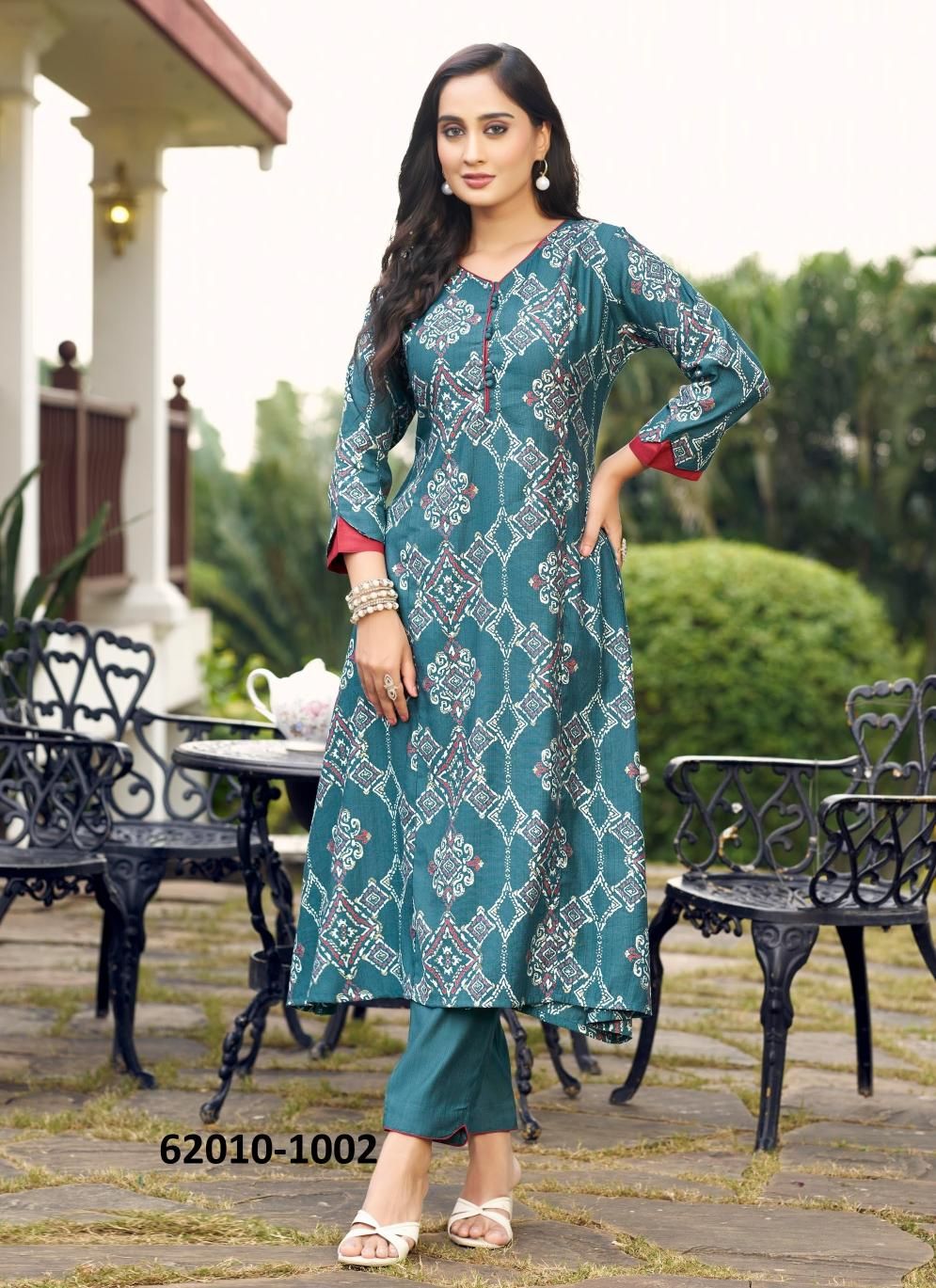 LAVISHA - Catalog # 62010 (Set of 6 Tops With Bottoms) by Woodee Ahmedabad LAVISHA - Catalog # 62010 (Set of 6 Tops With Bottoms) by Woodee Ahmedabad