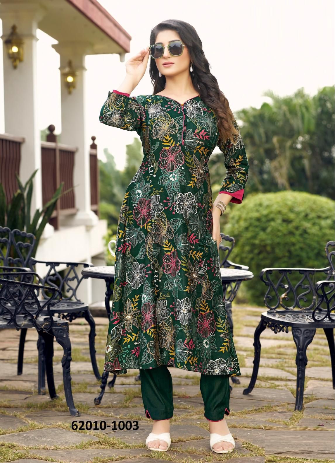 LAVISHA - Catalog # 62010 (Set of 6 Tops With Bottoms) by Woodee Ahmedabad LAVISHA - Catalog # 62010 (Set of 6 Tops With Bottoms) by Woodee Ahmedabad