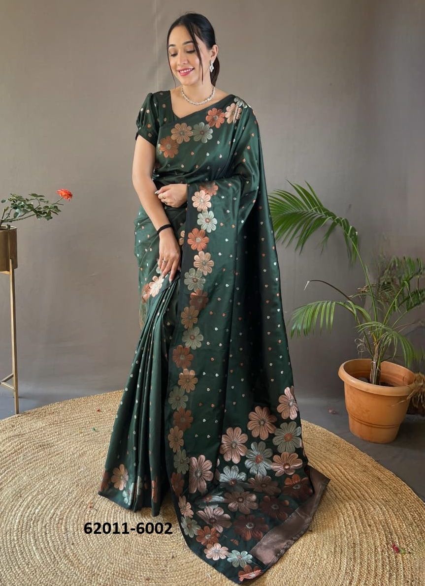 SIYA - Catalog # 62011 (Set of 6 Sarees) by Aabharan SIYA - Catalog # 62011 (Set of 6 Sarees) by Aabharan