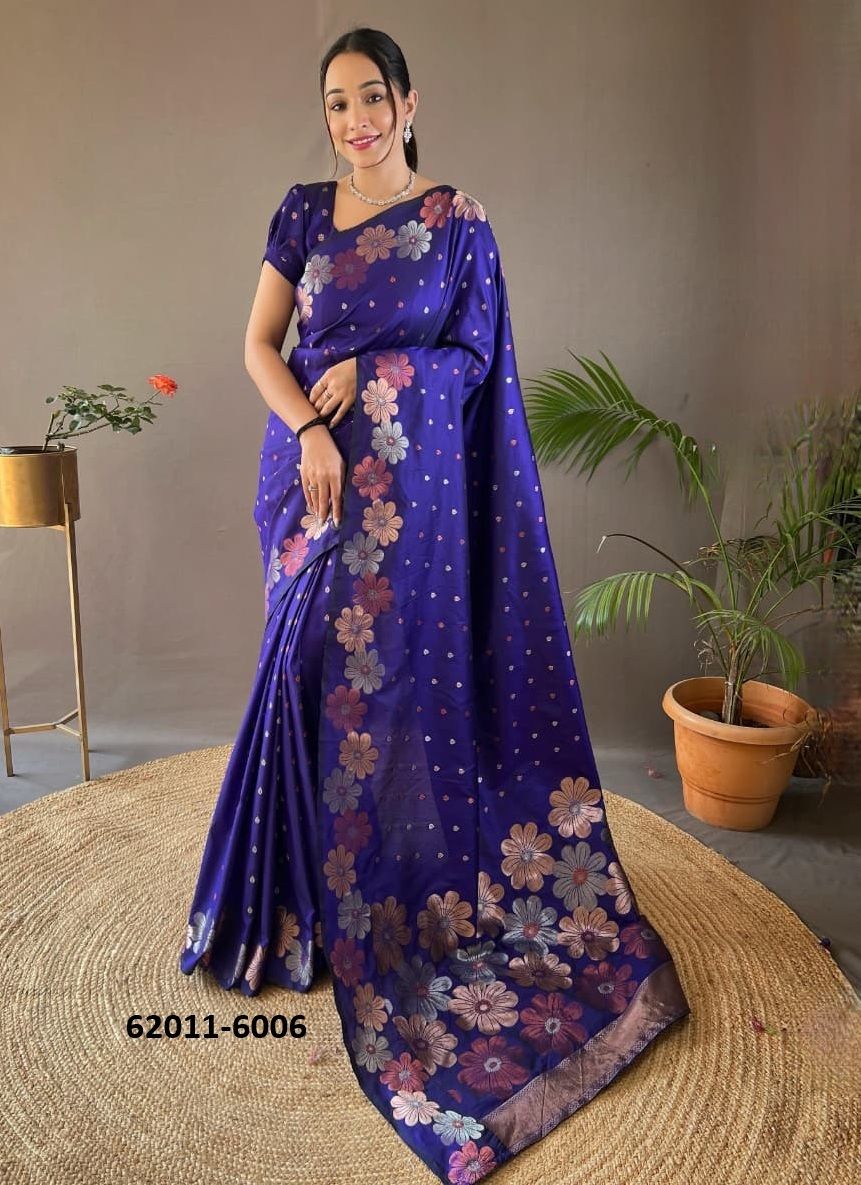 SIYA - Catalog # 62011 (Set of 6 Sarees) by Aabharan SIYA - Catalog # 62011 (Set of 6 Sarees) by Aabharan