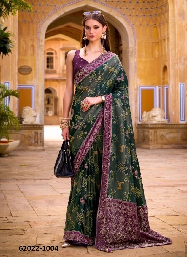 AARADHYAM - Catalog # 62022 (Set of 6 Sarees) by Trikaashi AARADHYAM - Catalog # 62022 (Set of 6 Sarees) by Trikaashi