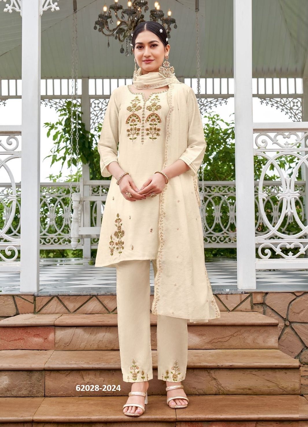 MYRAAH - Catalog # 62028 (Set of 4 Readymade Salwar Suits) by Mittoo MYRAAH - Catalog # 62028 (Set of 4 Readymade Salwar Suits) by Mittoo