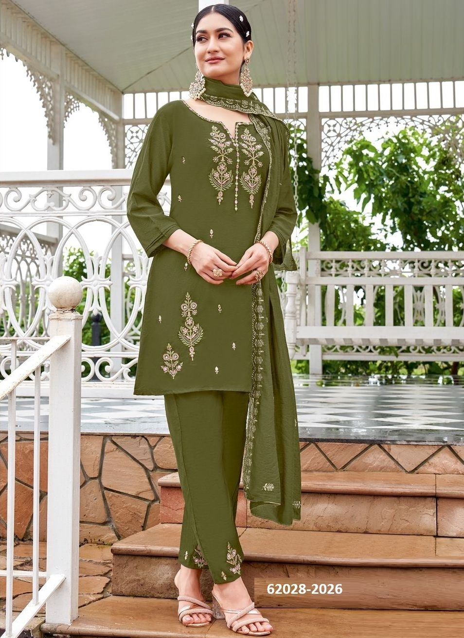 MYRAAH - Catalog # 62028 (Set of 4 Readymade Salwar Suits) by Mittoo MYRAAH - Catalog # 62028 (Set of 4 Readymade Salwar Suits) by Mittoo