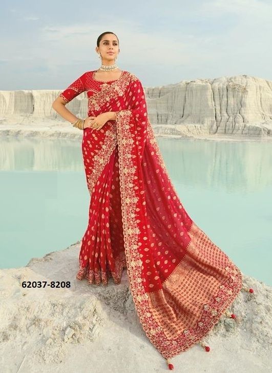 SHAHI POSHAK 7 - Catalog # 62037 (Set of 8 Sarees) by M N Sarees SHAHI POSHAK 7 - Catalog # 62037 (Set of 8 Sarees) by M N Sarees