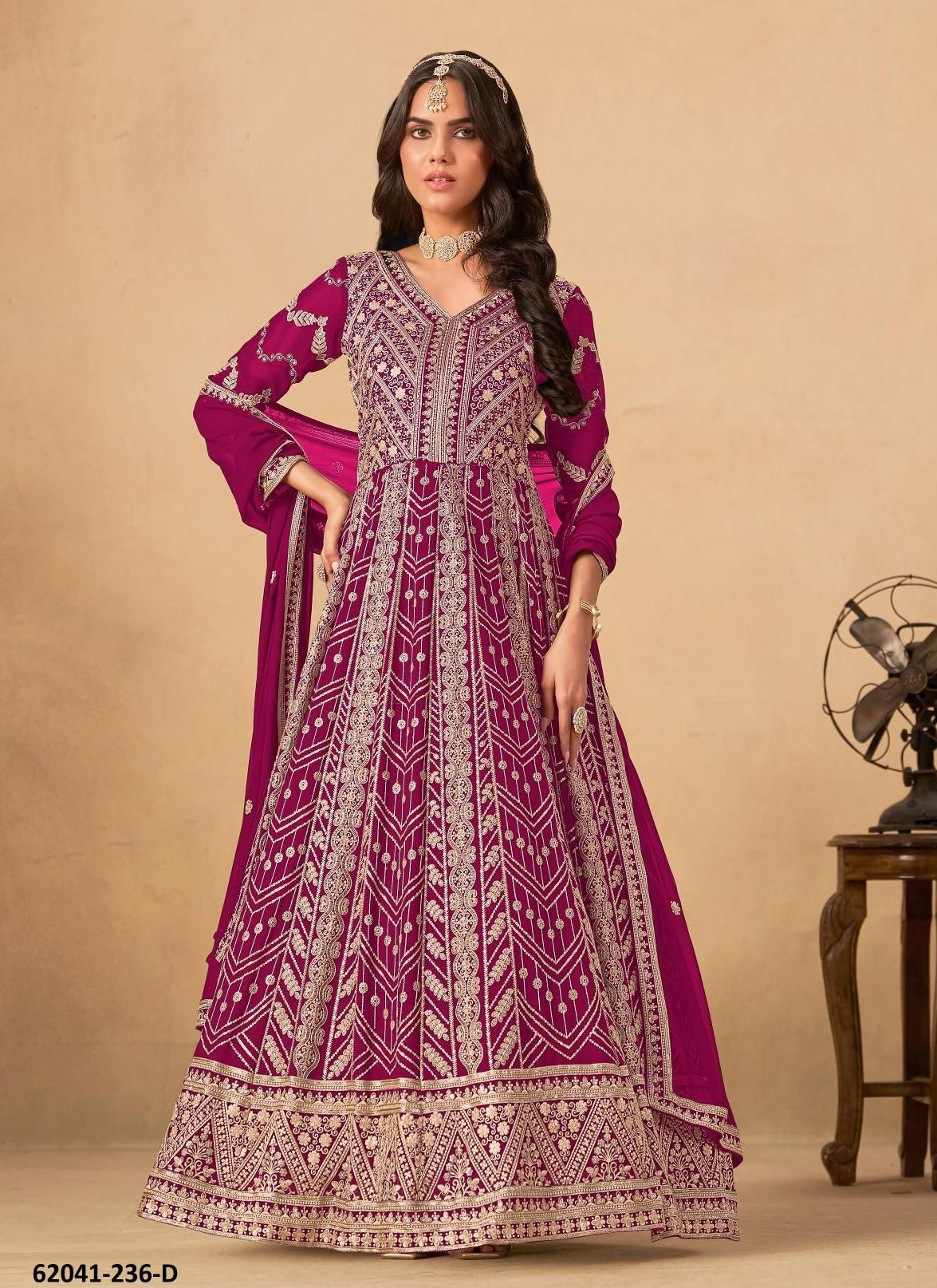 AANAYA 236 - Catalog # 62041 (Set of 4 Readymade Salwar Suits) by Aabharan AANAYA 236 - Catalog # 62041 (Set of 4 Readymade Salwar Suits) by Aabharan