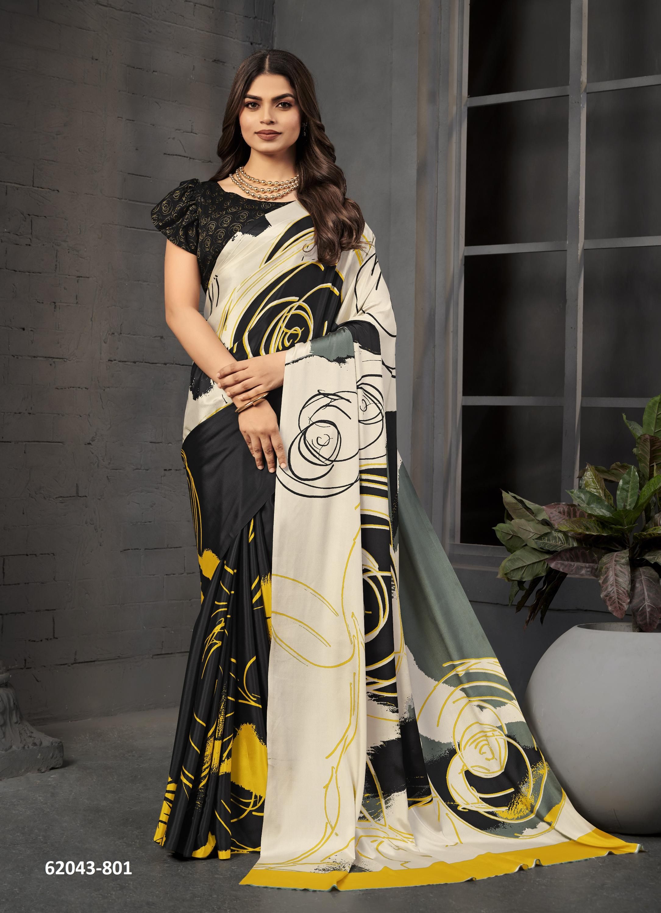 SERENE - Catalog # 62043 (Set of 9 Sarees) by Jagraasa SERENE - Catalog # 62043 (Set of 9 Sarees) by Jagraasa