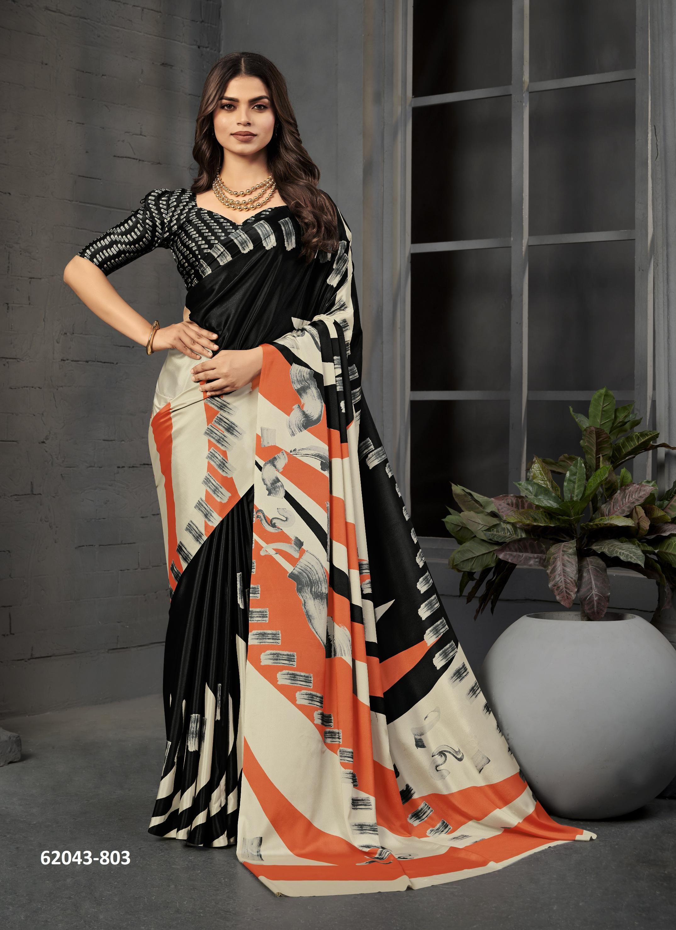 SERENE - Catalog # 62043 (Set of 9 Sarees) by Jagraasa SERENE - Catalog # 62043 (Set of 9 Sarees) by Jagraasa