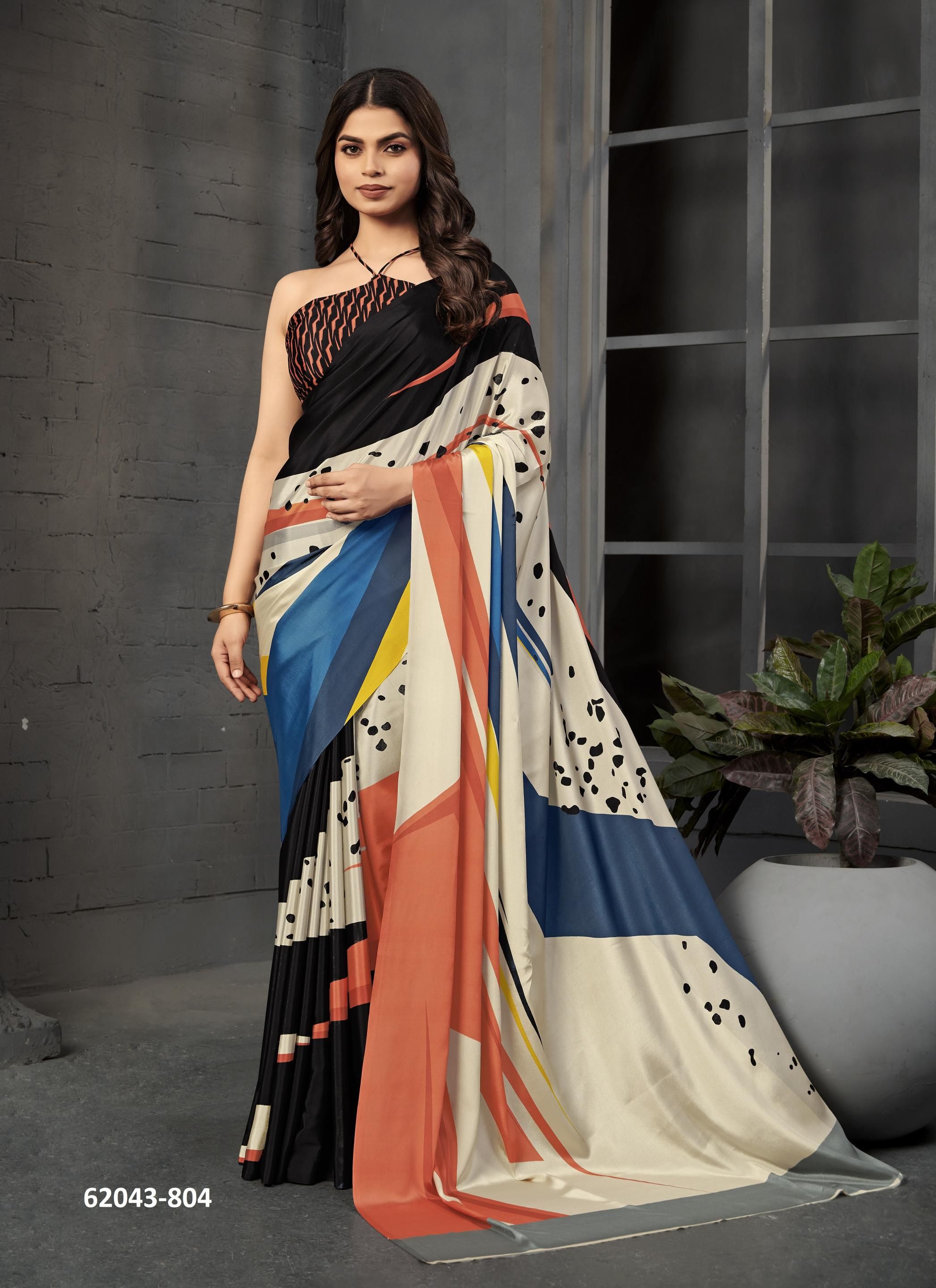 SERENE - Catalog # 62043 (Set of 9 Sarees) by Jagraasa SERENE - Catalog # 62043 (Set of 9 Sarees) by Jagraasa