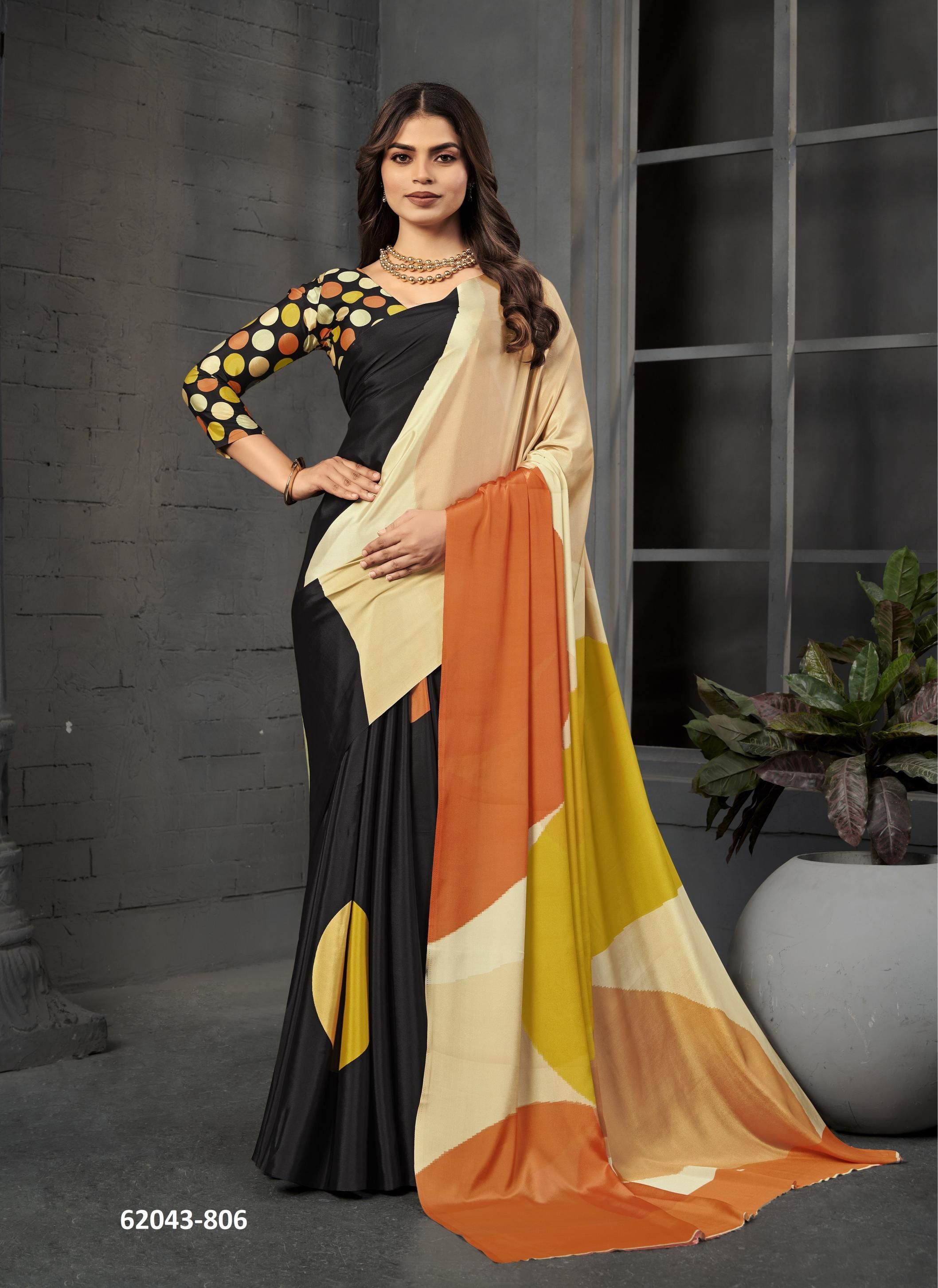 SERENE - Catalog # 62043 (Set of 9 Sarees) by Jagraasa SERENE - Catalog # 62043 (Set of 9 Sarees) by Jagraasa