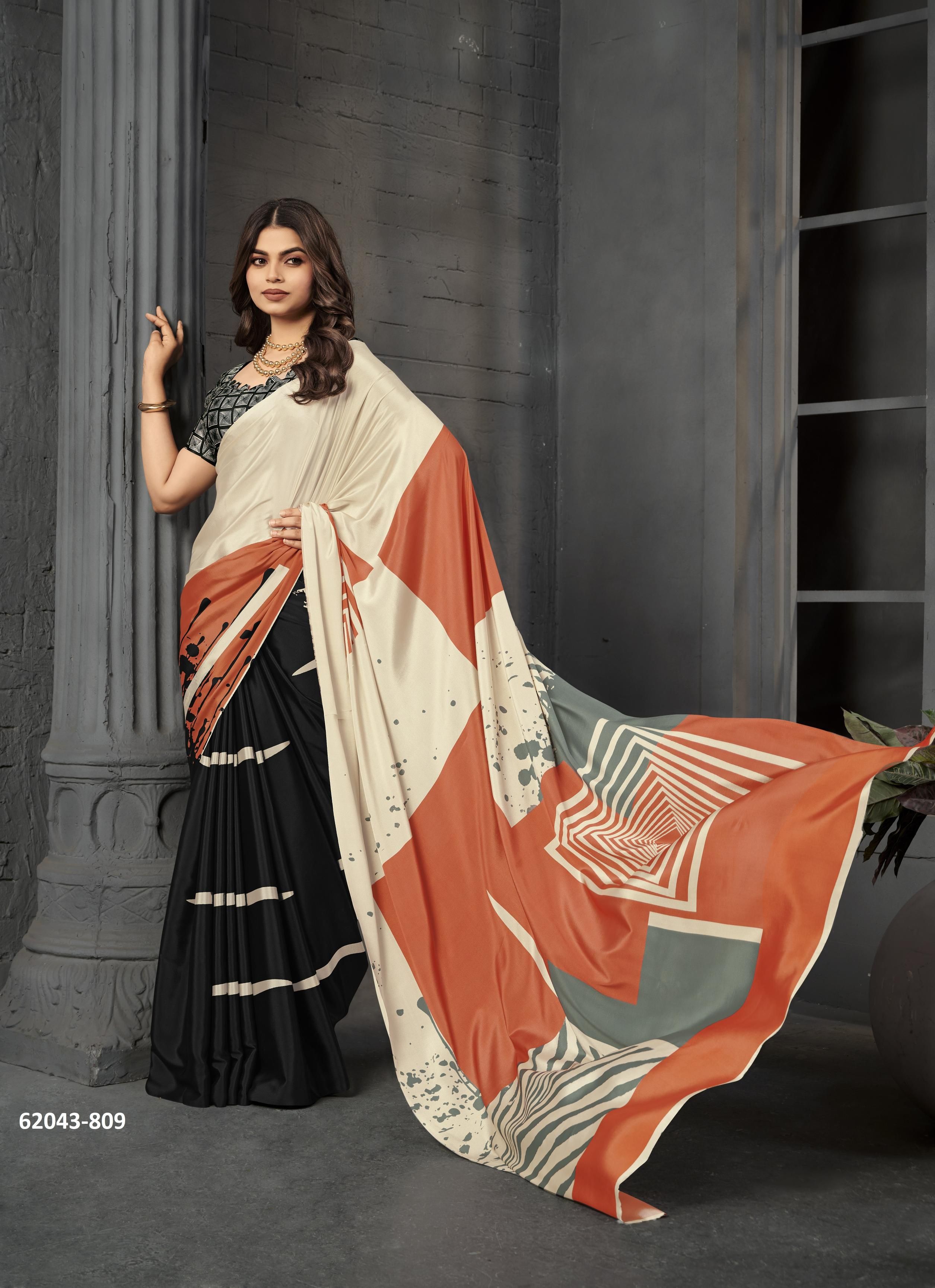 SERENE - Catalog # 62043 (Set of 9 Sarees) by Jagraasa SERENE - Catalog # 62043 (Set of 9 Sarees) by Jagraasa