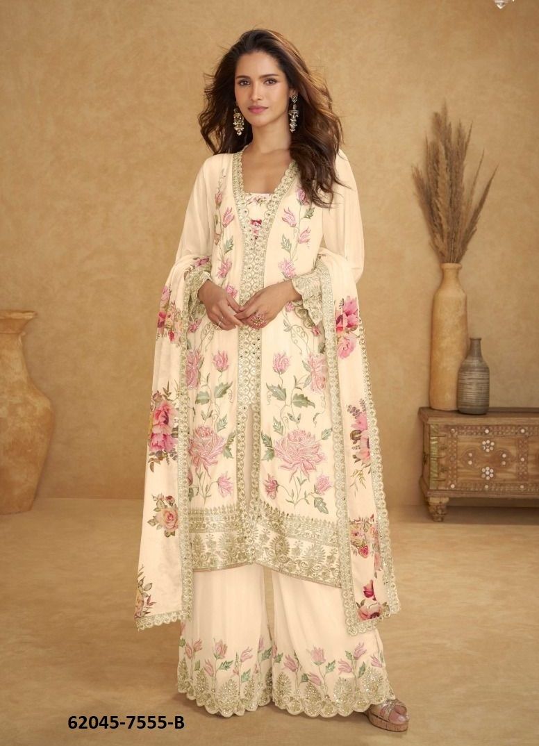 INAYAT - Catalog # 62045 (Set of 2 Readymade Salwar Suits) by Gulkayra Designer