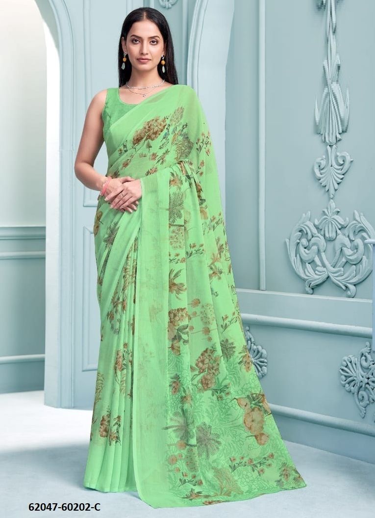 STAR CHIFFON 217 - Catalog # 62047 (Set of 12 Sarees) by Ruchi Sarees STAR CHIFFON 217 - Catalog # 62047 (Set of 12 Sarees) by Ruchi Sarees