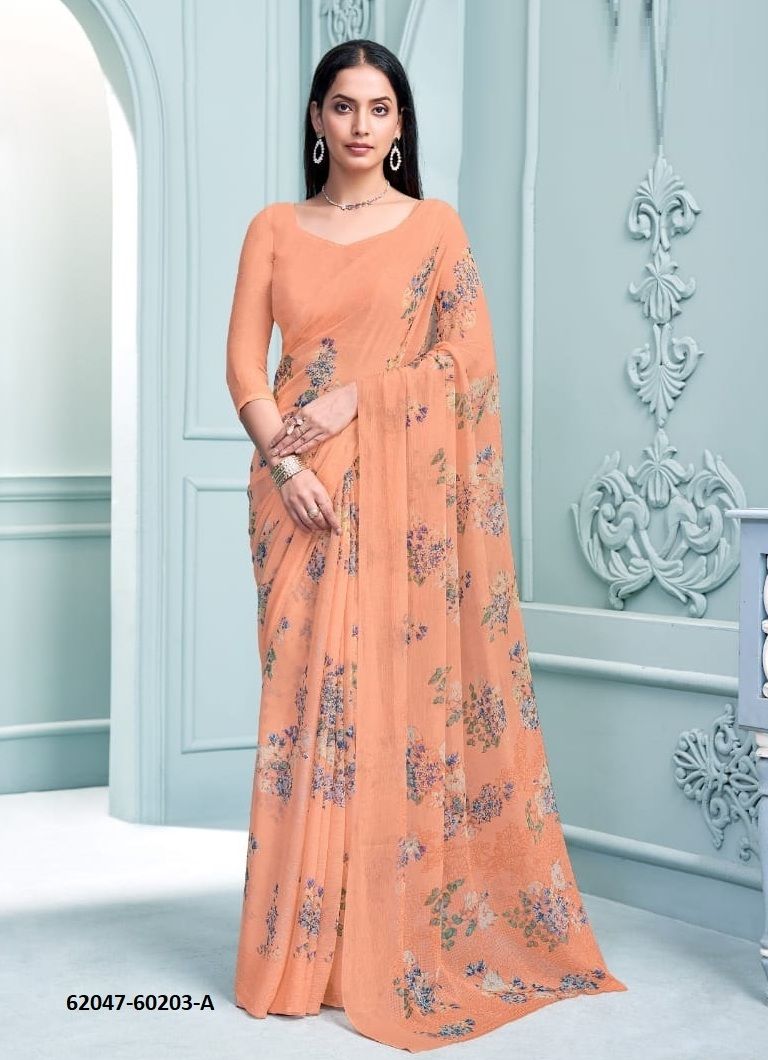STAR CHIFFON 217 - Catalog # 62047 (Set of 12 Sarees) by Ruchi Sarees STAR CHIFFON 217 - Catalog # 62047 (Set of 12 Sarees) by Ruchi Sarees