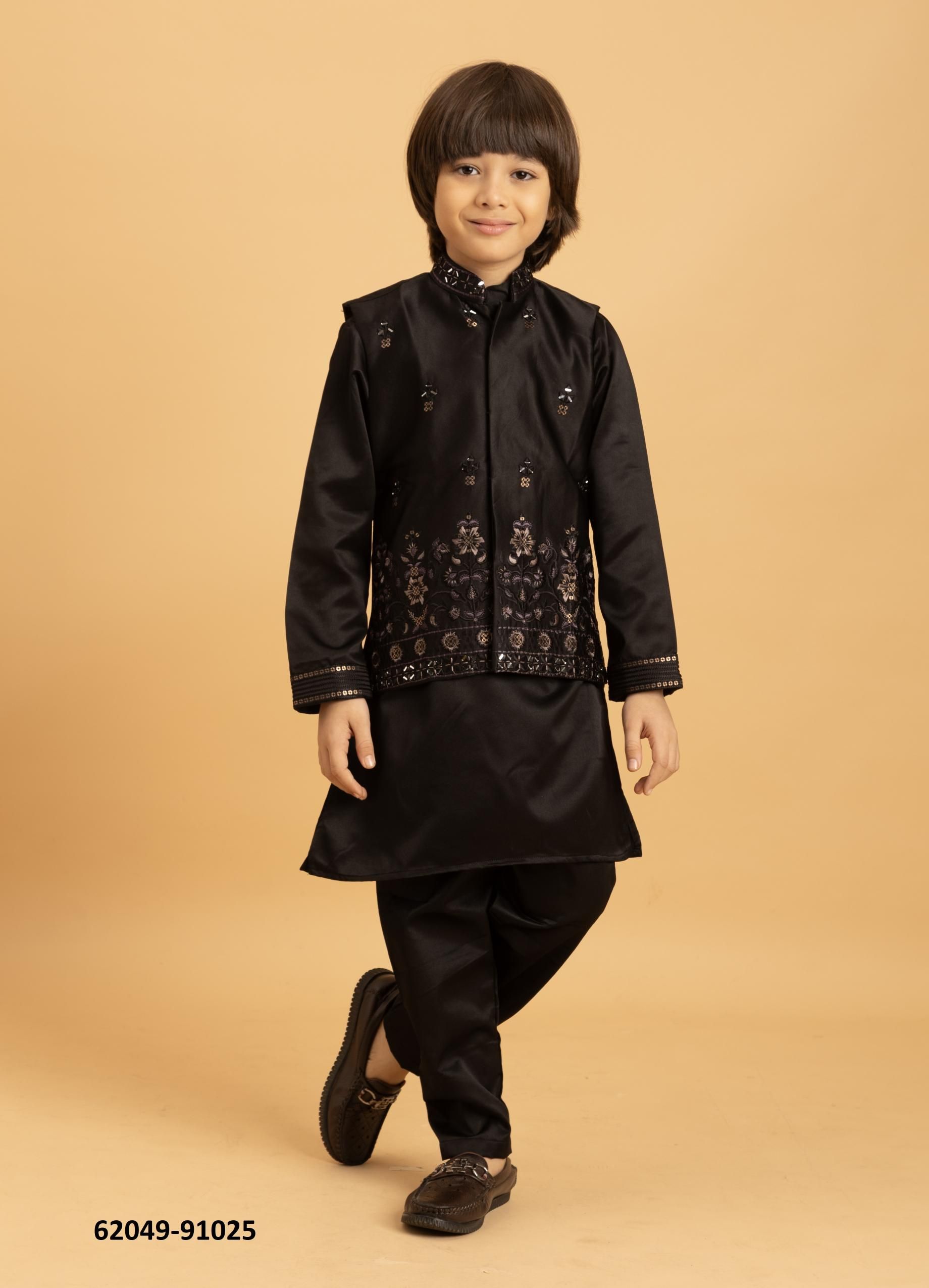 ETHNIC KIDZ WEAR - Catalog # 62049 (Set of 5 Men's Ethnic Wear) by Meheriya