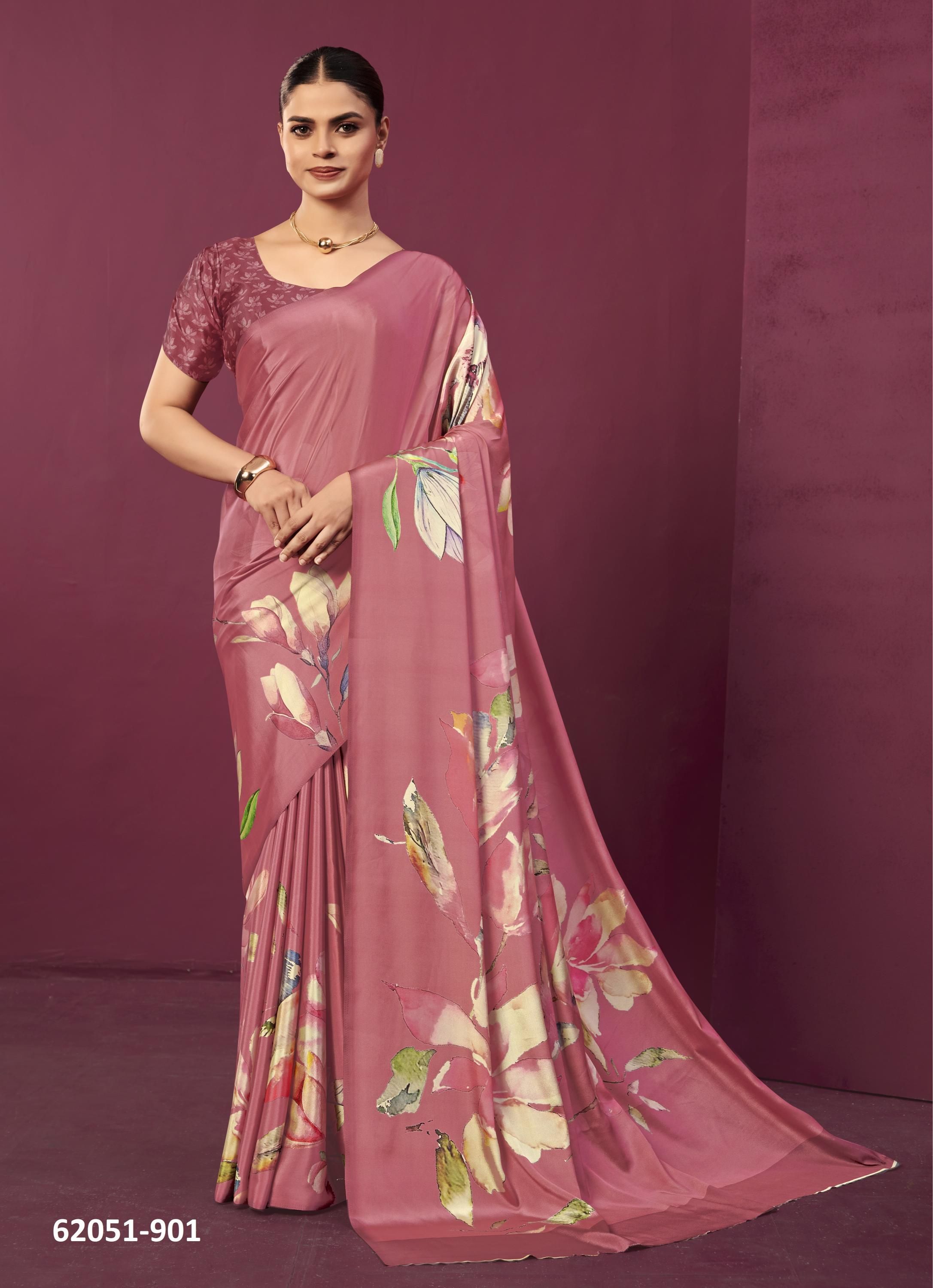 PAULA - Catalog # 62051 (Set of 9 Sarees) by Desi Muse PAULA - Catalog # 62051 (Set of 9 Sarees) by Desi Muse
