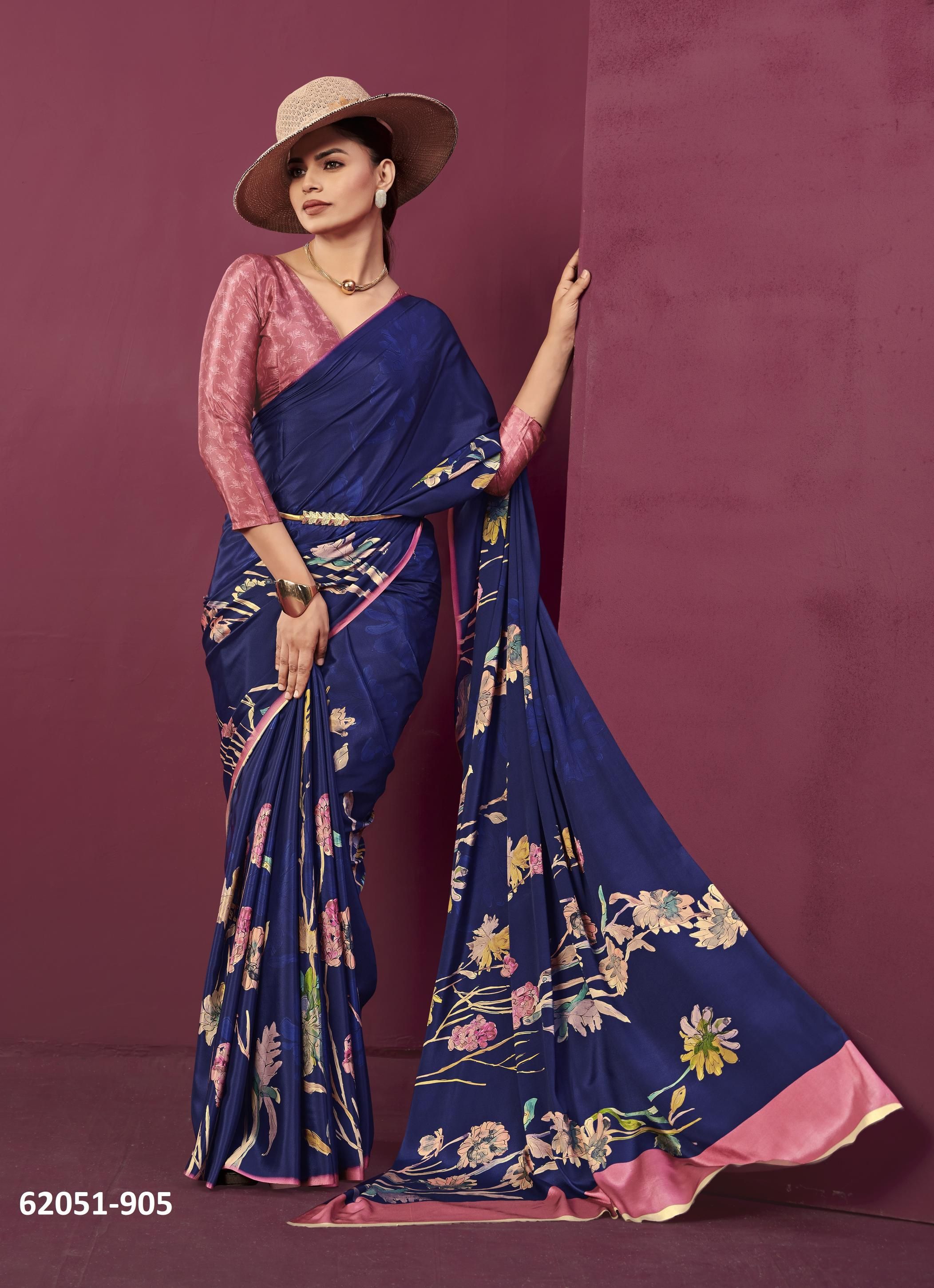 PAULA - Catalog # 62051 (Set of 9 Sarees) by Desi Muse PAULA - Catalog # 62051 (Set of 9 Sarees) by Desi Muse