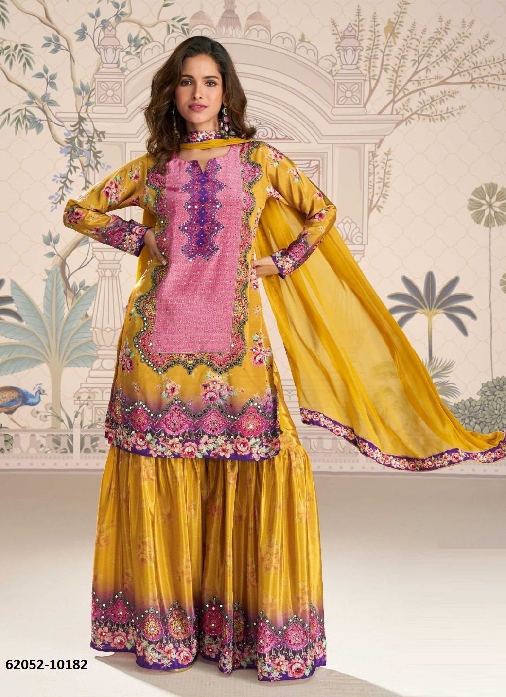 KIRTI - Catalog # 62052 (Set of 5 Readymade Salwar Suits) by Sayuri Designer KIRTI - Catalog # 62052 (Set of 5 Readymade Salwar Suits) by Sayuri Designer