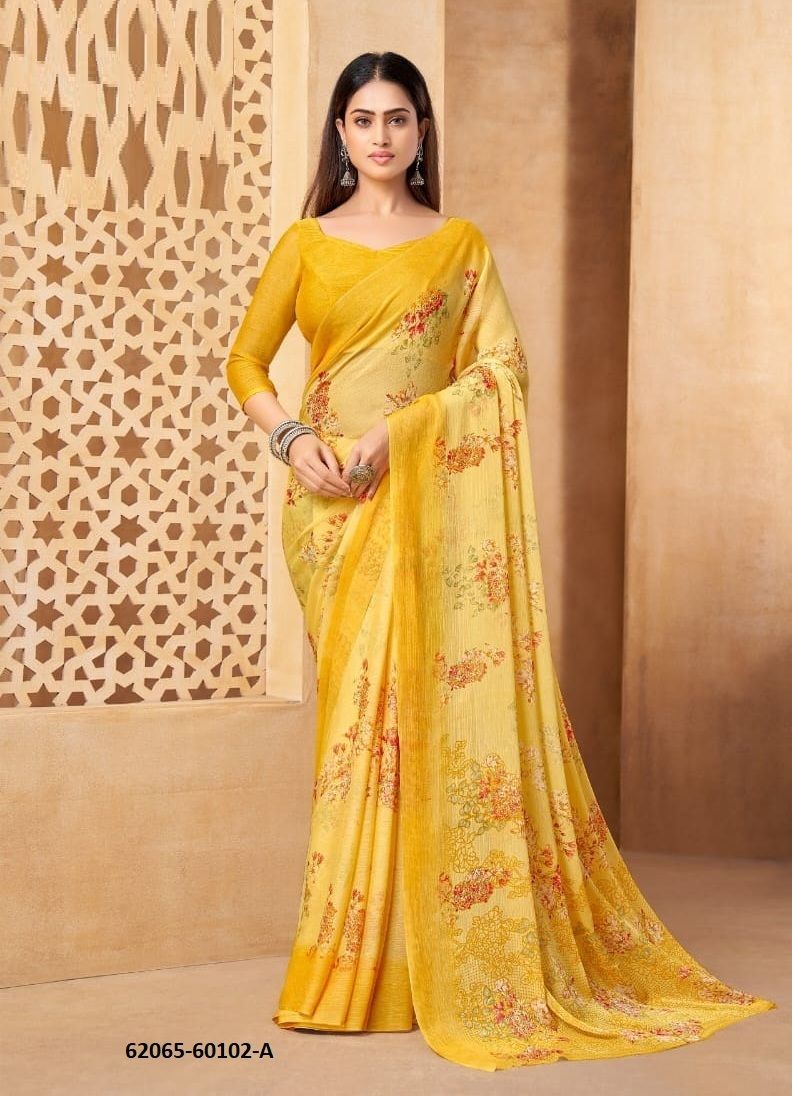 STAR CHIFFON 216 - Catalog # 62065 (Set of 12 Sarees) by Ruchi Sarees STAR CHIFFON 216 - Catalog # 62065 (Set of 12 Sarees) by Ruchi Sarees