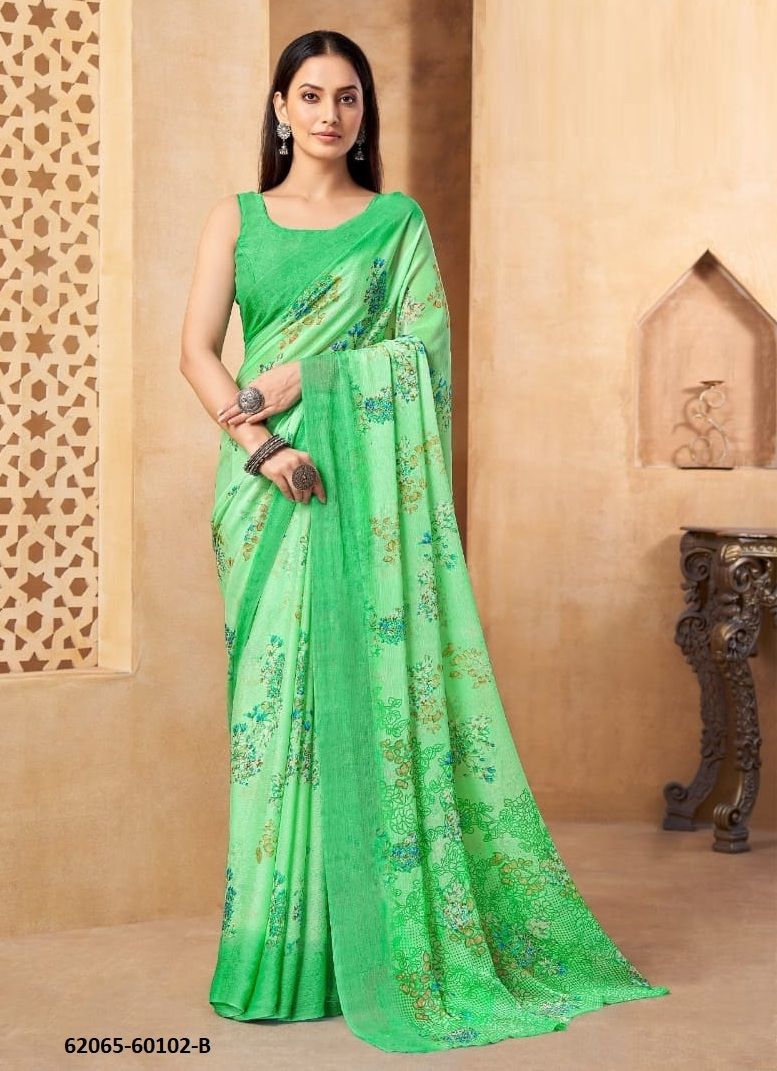 STAR CHIFFON 216 - Catalog # 62065 (Set of 12 Sarees) by Ruchi Sarees STAR CHIFFON 216 - Catalog # 62065 (Set of 12 Sarees) by Ruchi Sarees